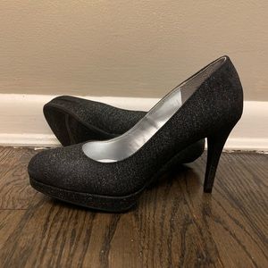 [ fioni night ] • black glitter pump